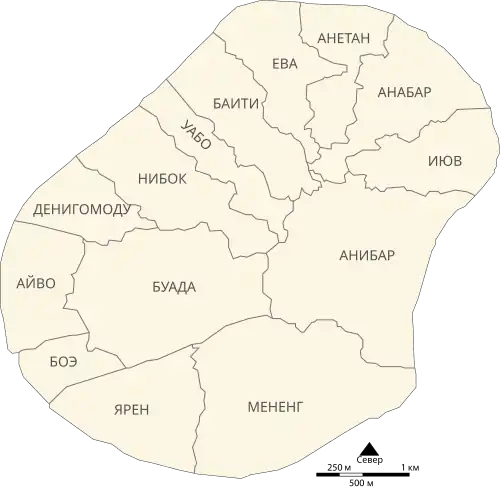 Административное деление Науру