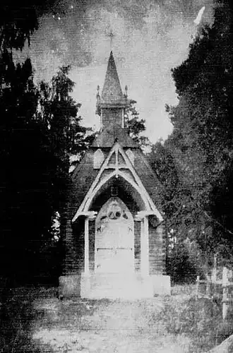 Часовня в Новосадах (до 1939 года)