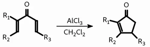 В реакции Назарова образуются наиболее замещенные алкены