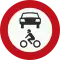Gesloten voor alle motorvoertuigen