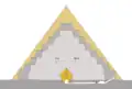 Пирамида в разрезе.