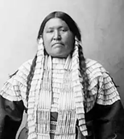 Фотография Нелли Гейтс в начале 1900-х годов