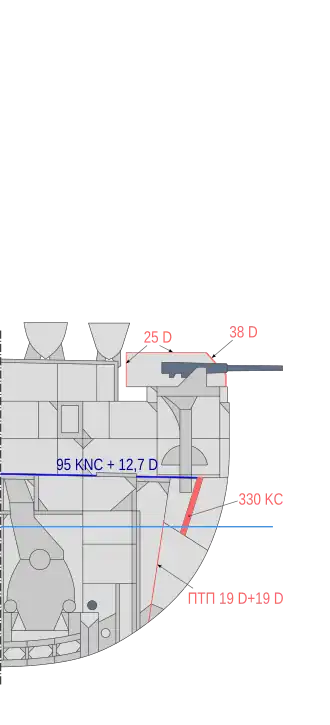 По 253 шпангоуту