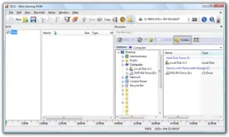 Скриншот программы Nero Burning ROM