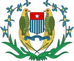 Герб Нидерландской Новой Гвинеи