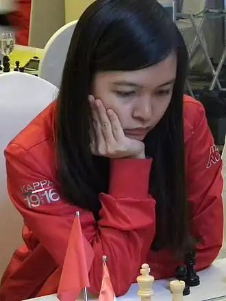 Во время турнира в Хошимине (2017 г.)