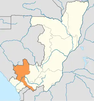 Департаменты Республики Конго