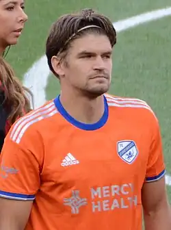 Хагглунд в составе «Цинциннати» (20 мая 2023)