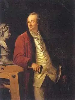 Н. Б. Делапьер. Портрет Николя-Франсуа Жилле. 1770Холст, масло. 129 × 100 смРусский музей, Санкт-Петербург