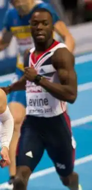 Найджел Левайн на чемпионате Европы в помещении 2013 года