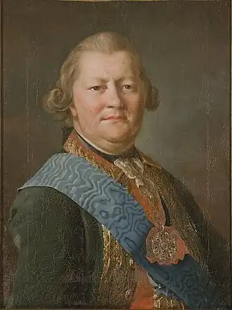 портрет работы неизвестного художника, XVIII в.