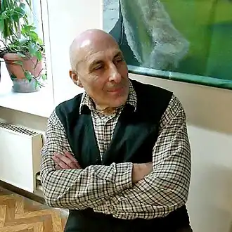 Поэт Михаил Нилин на Кастинге новых тотемов для России в цикле «Зоософия». Московский Зоопарк, 02.04.2012.