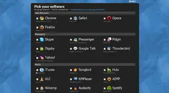 Скриншот программы Ninite