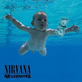 Обложка альбома Nirvana «Nevermind» (1991)