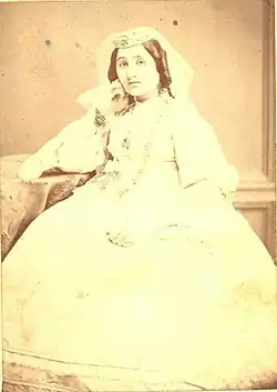 Ниса-ханум, младшая дочь Ахундова