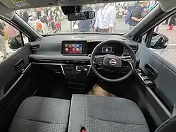 Интерьер серийной модели