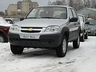 Концепт Шевроле НИВА NGN на Московском автосалоне Chevrolet NivaChevrolet Niva SE (цвет Тундра)