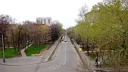 Вид на север с Карачаровской эстакады