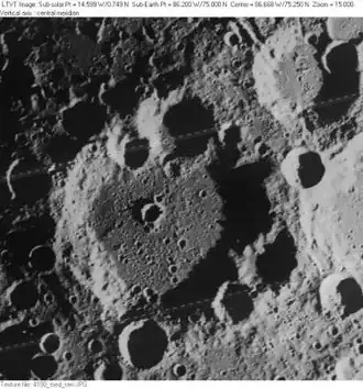 Снимок зонда Lunar Orbiter - IV.