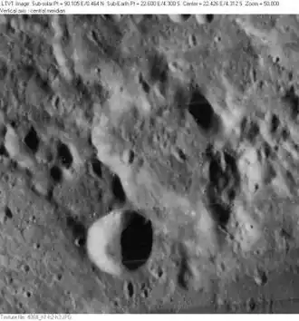 Снимок зонда Lunar Orbiter – IV.