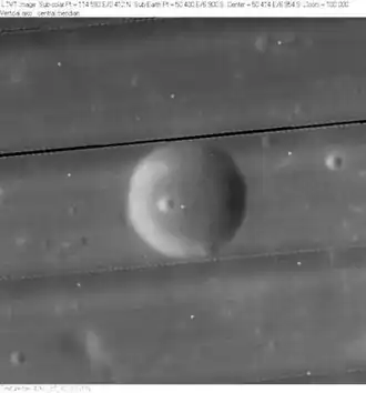 Снимок зонда Lunar Orbiter – IV.