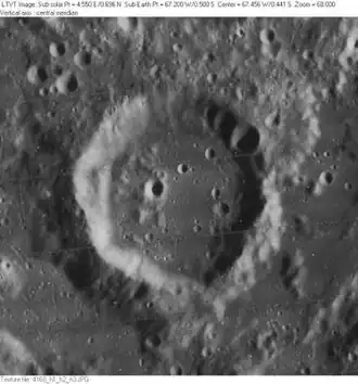 Снимок зонда Lunar Orbiter - IV.