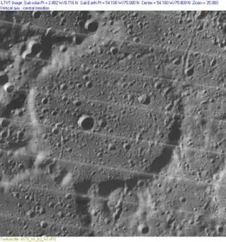 Снимок зонда Lunar Orbiter - IV.