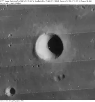 Снимок зонда Lunar Orbiter – IV.