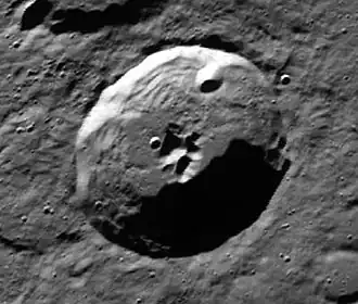 Снимок зонда Clementine.