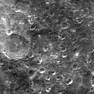 Снимок зонда Clementine