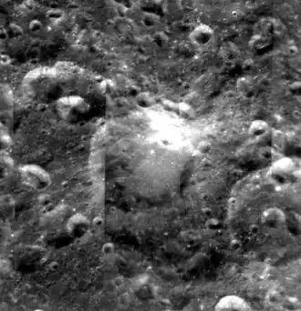 Снимок зонда Clementine.