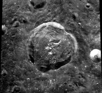 Снимок зонда Clementine.