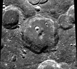 Снимок зонда Clementine.