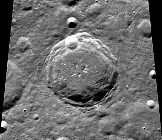 Снимок зонда Clementine.