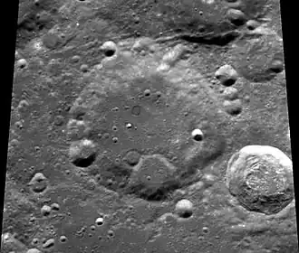 Снимок зонда Clementine.