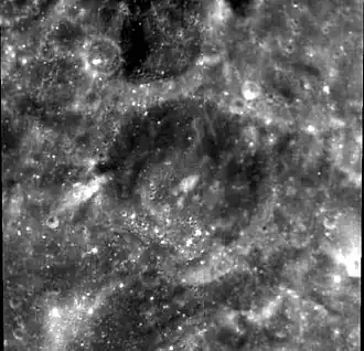 Снимок зонда Clementine.