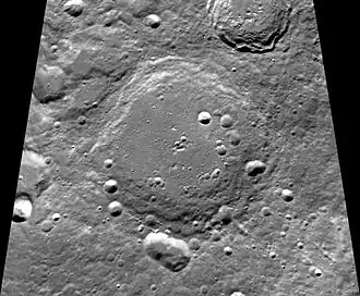 Снимок зонда Clementine.