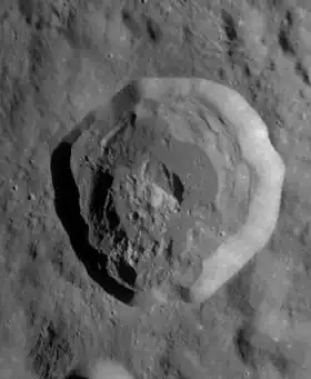 Снимок зонда Lunar Reconnaissance Orbiter.