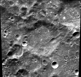 Снимок зонда Clementine.