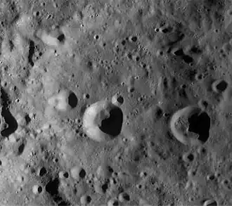 Снимок зонда Lunar Reconnaissance Orbiter.