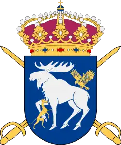 Эмблема Норрландского полка с 2021 года