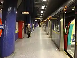 Станция Северный Гринвич Лондонского метрополитена.