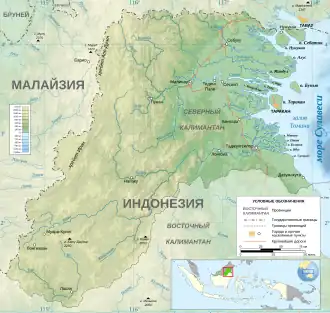 Северный Калимантан 17 января 2018