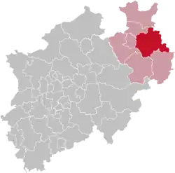 Липпе на карте