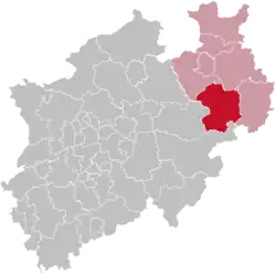 Падерборн на карте