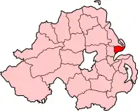 Каррикфергус на карте