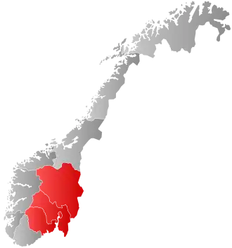 Эстланн на карте