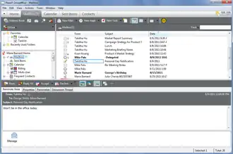 Скриншот программы GroupWise