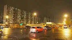 Улица Шолохова в районе станции метро «Новопеределкино»