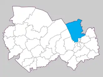 Колыванский район на карте